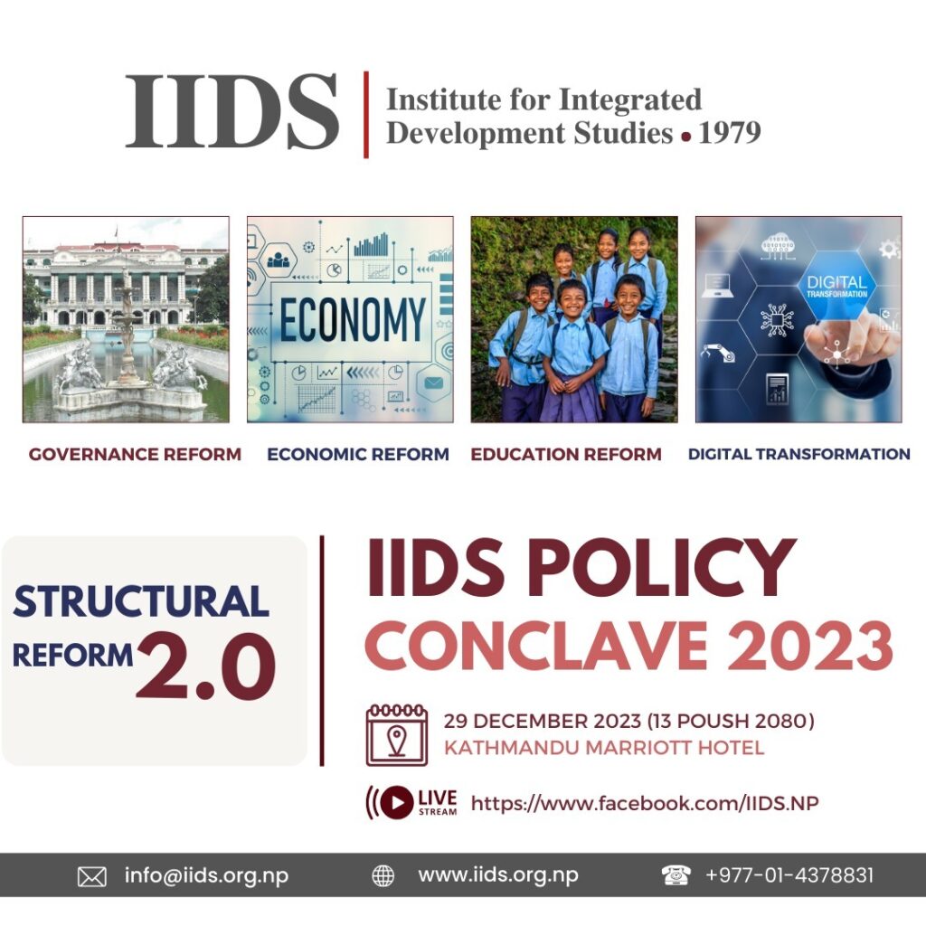 IIDS Policy Conclave 2023 – Institute for Integrated Development Studies