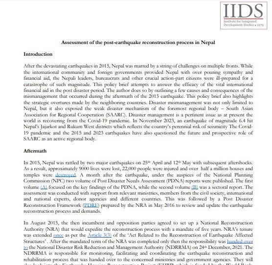 Assessment Assessment