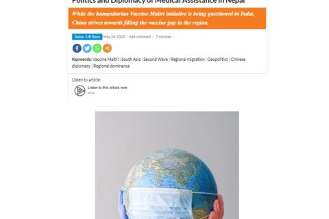 Politics and Diplomacy of Medical Assistance in Nepal